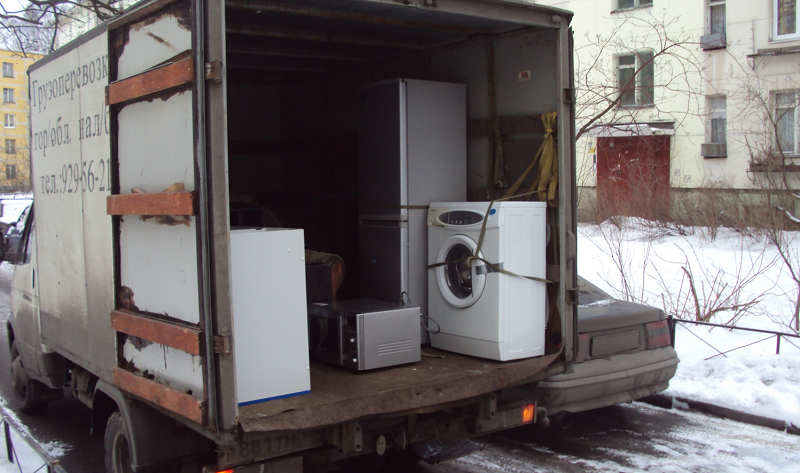 Перевозка стиральной машины 